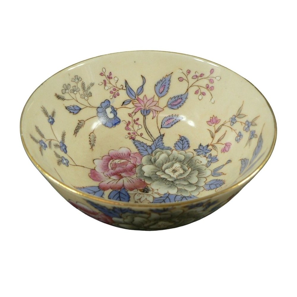 Bowl Candy Mints Trinket Dish Hand Painted Slightly Raised Image
